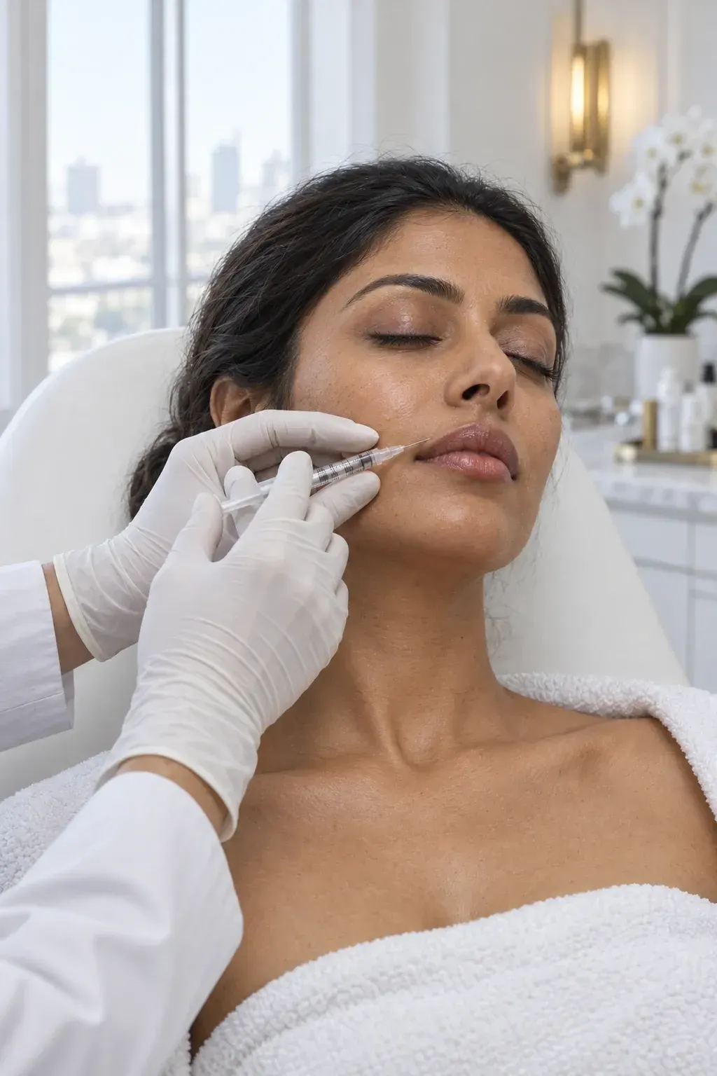 Juvederm Voluma and Volbella dermal fillers used at Chandra Wellness Center